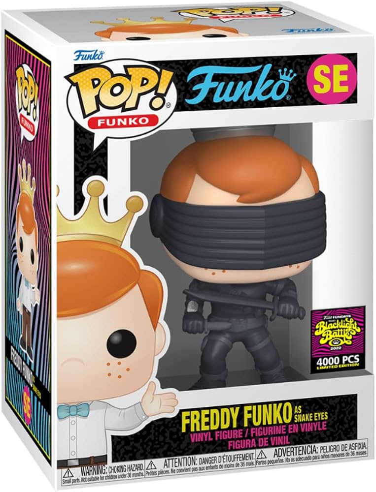 Freddy Funko As Snake Eyes - Funko