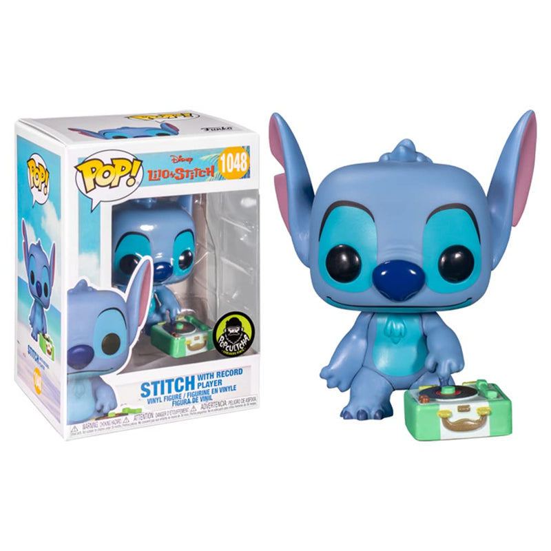 Stitch With Record Player - Disney Lilo & Stitch