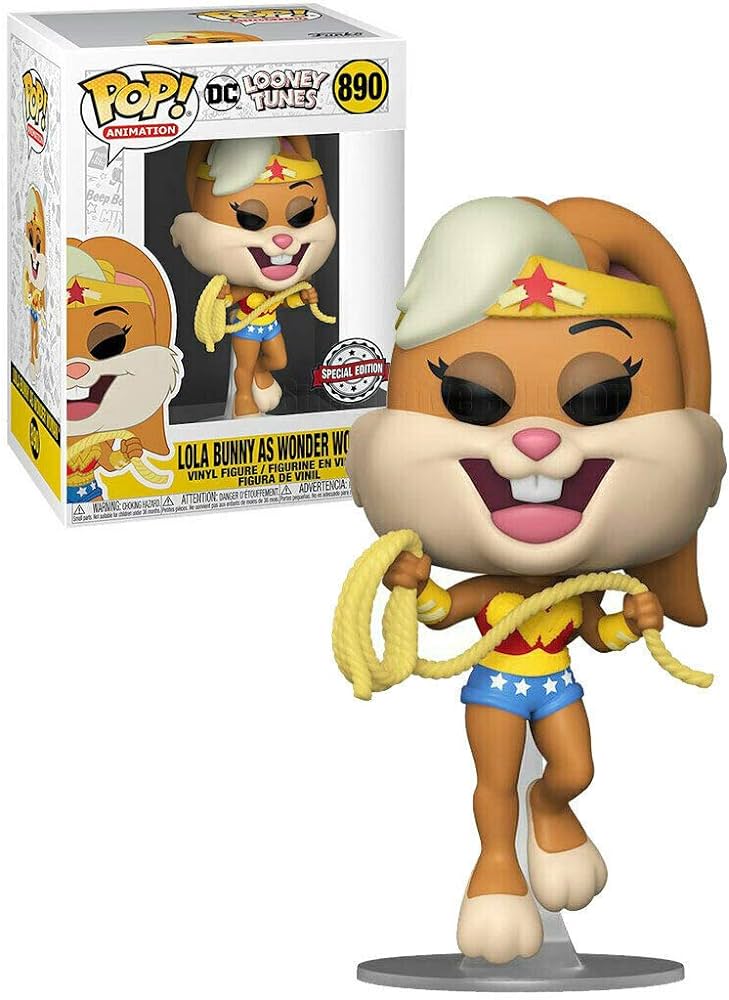 Lola Bunny dans le rôle de Wonder Woman - DC Looney Tunes