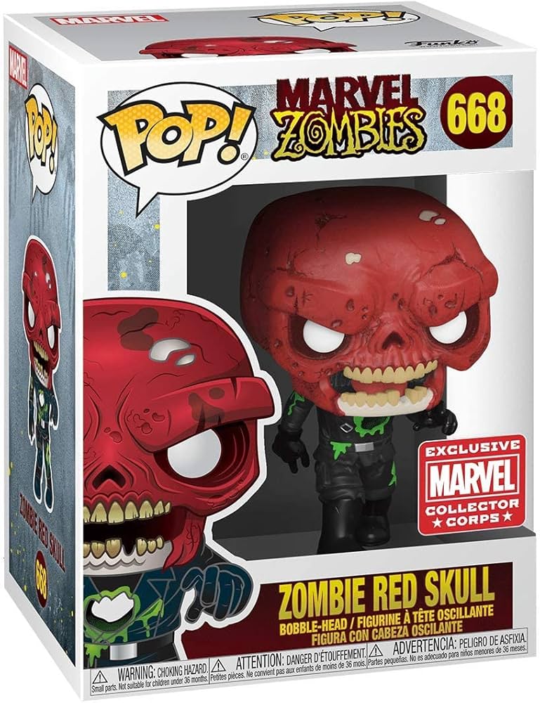 Zombie Red Skull - Marvel Zombies