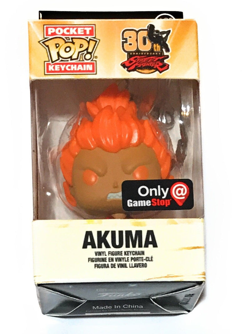 Akuma (Keychain) -  Street Fighter 30Th Anniversary (Only At Gamestop)