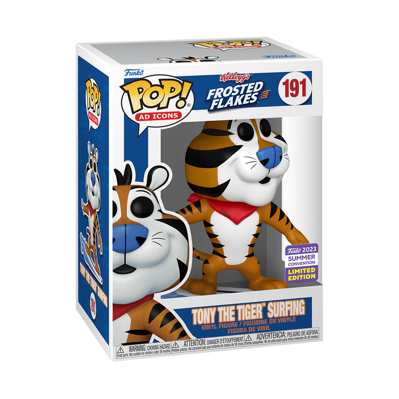 Tony the Tiger Surfing - Kellogg's Frosted Flakes