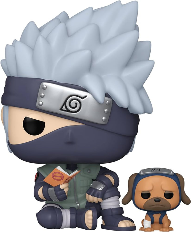 Kakashi Hatake With Pakkun - Naruto Shippuden