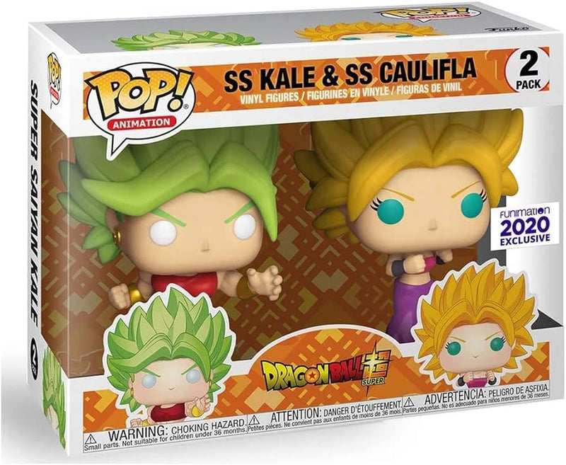 SS Kale & SS Caulifla - Dragon Ball Super 2 Pack (Funimation 2020 Exclusive)