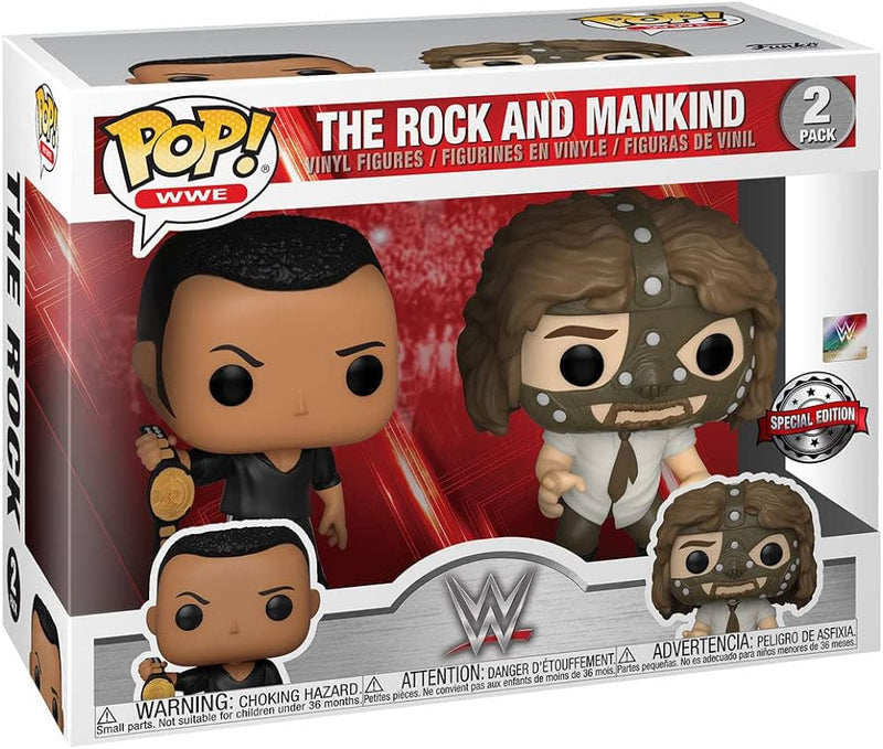 The Rock And Mankind - WWE 2 Pack (Special Edition)