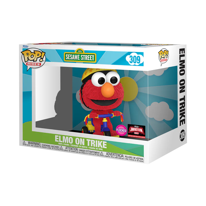 Elmo On Trike - 123 Sesame Street