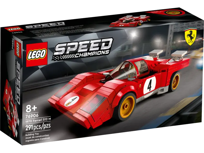 1970 Ferrari 512 M - Lego Speed Champions (76906) - NEW / SEALED