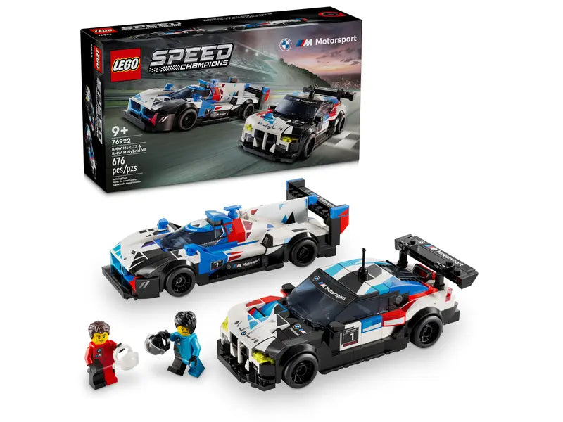 BMW M4 GT3 & BMW M Hybrid V8 - Lego Speed Champions (76922) - NEW / SEALED