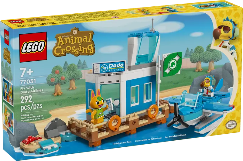 Fly With Dodo Airlines - Lego Animal Crossing (77051) - NEW / SEALED