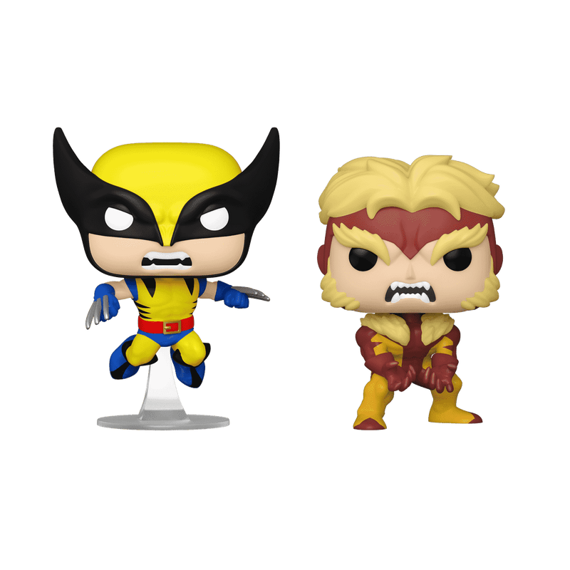 Wolverine & Sabretooth - Marvel 2 Pack (Funko.com Exclusive)