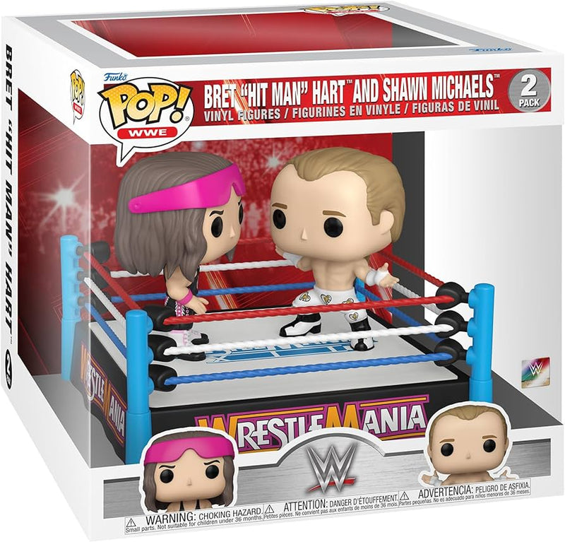 Bret ''Hit Man'' Hart and Shawn Michaels - WWE 2 Pack