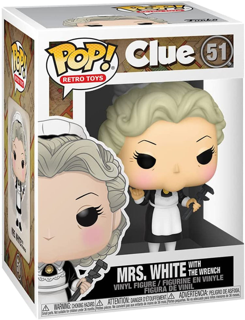 Mrs. White (with the Wrench) - Clue