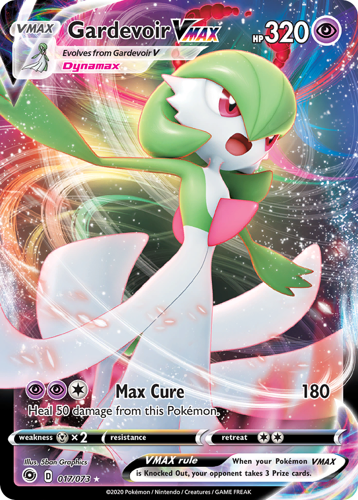 Gardevoir VMAX (017/073) [Épée et Bouclier : Voie du Champion] 