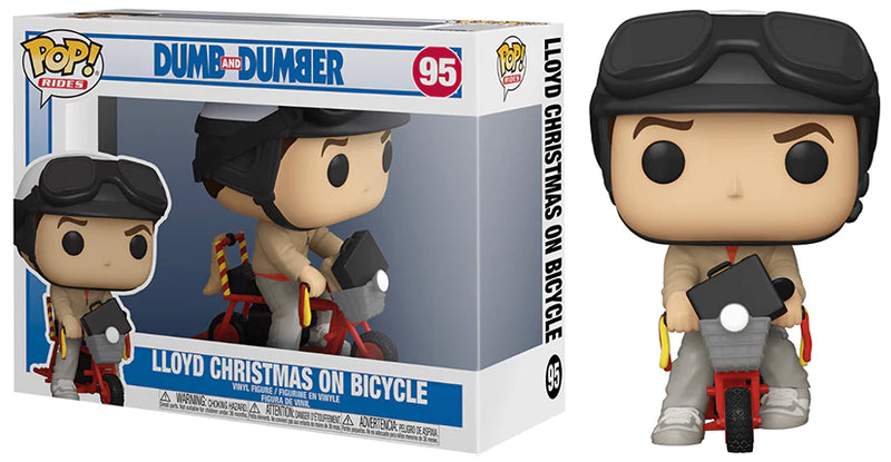 Lloyd Christmas on Bicycle - Pop! Rides Dumb and Dumber