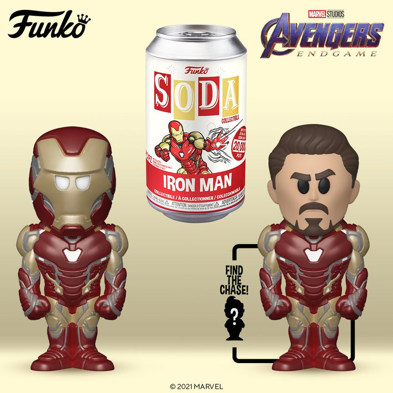 Iron Man (Soda) - Marvel Avengers Endgame - 20,000 Pcs