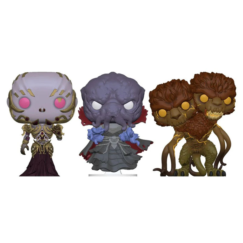 Vecna / Mind Flayer / Demogorgon - Dungeons & Dragons 3 Pack (EB Exclusive)