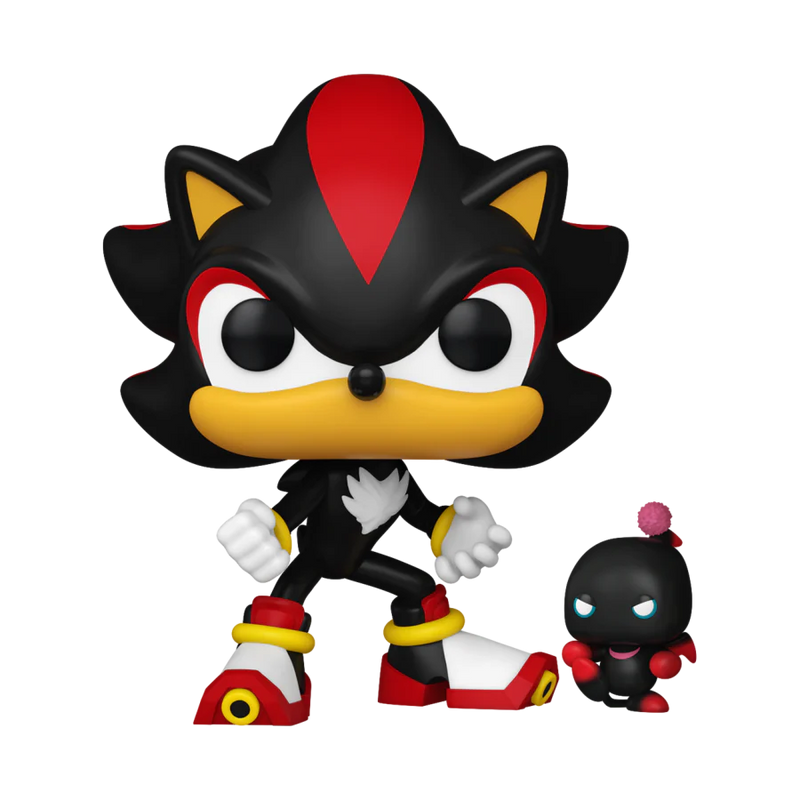 Shadow with Dark Chao - Sonic the Hedgehog