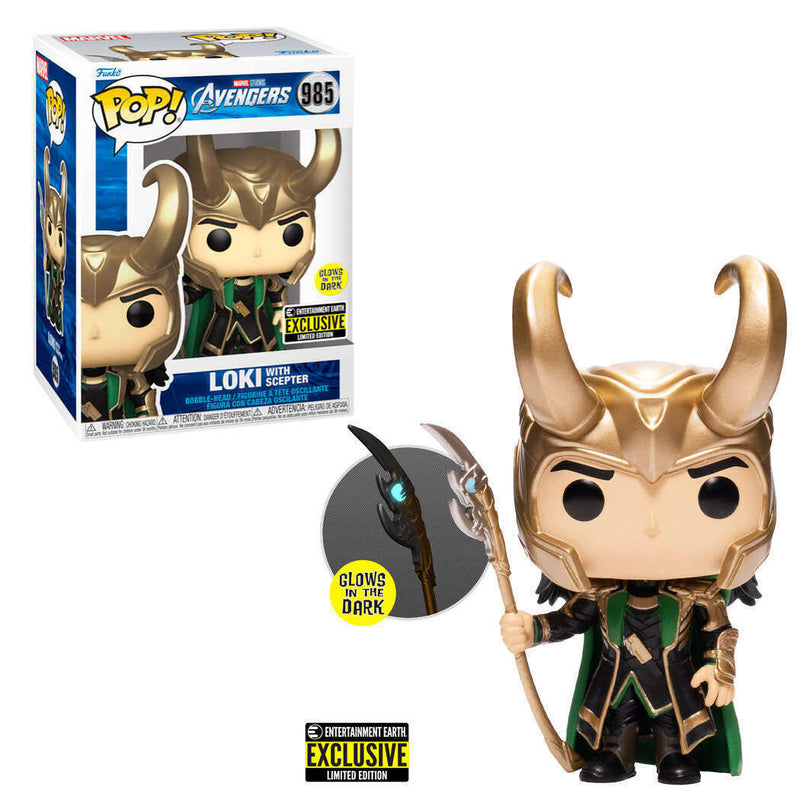 Loki with Scepter - Marvel Avengers