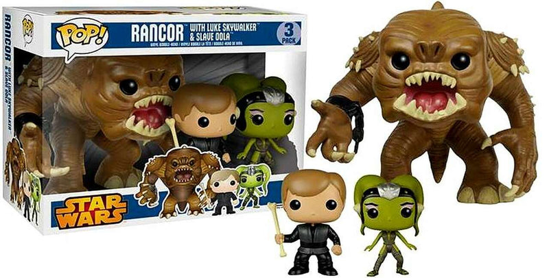 Rancor With Luke Skywalker & Slave Oola - Star Wars 3 Pack