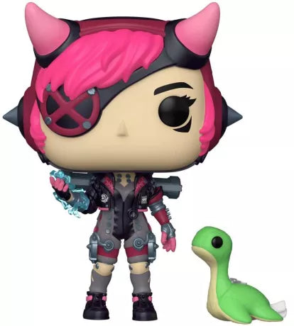 Wattson with Nessie (Cyber Punked) - Apex Legends