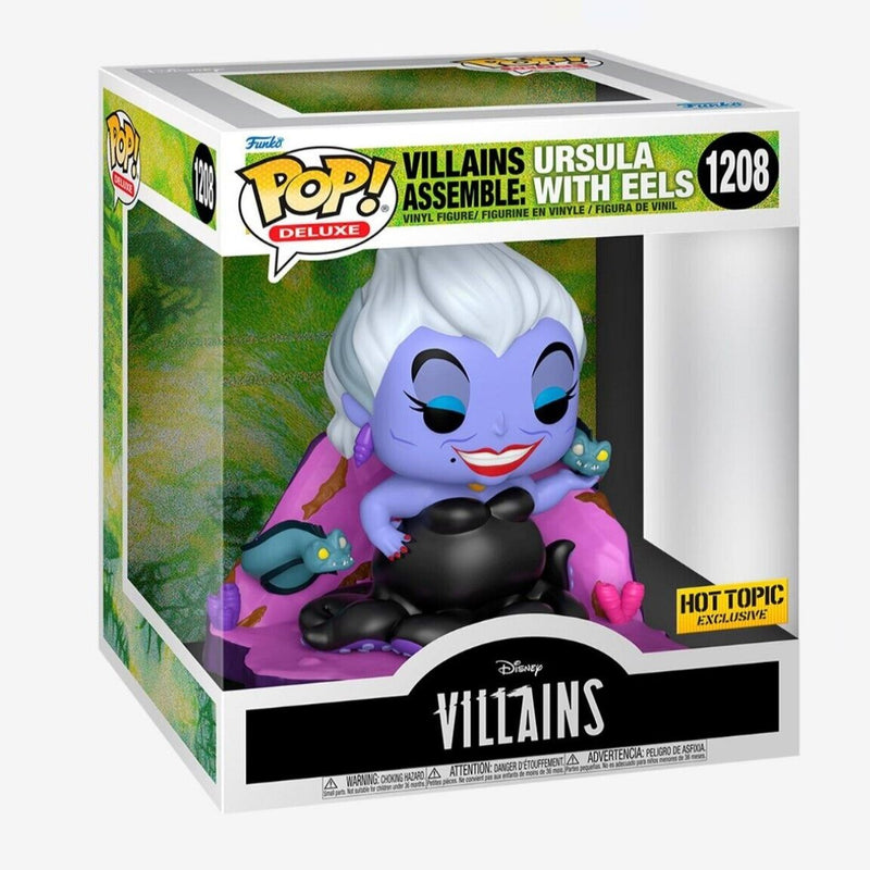 Villains Asssemble: Ursula With Eels (6 inch) - Disney Villains