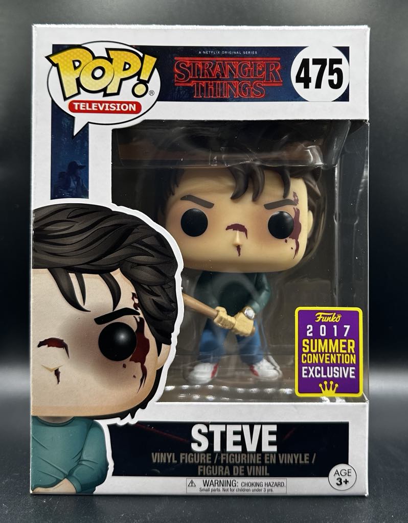 Steve (avec Bat) - Stranger Things