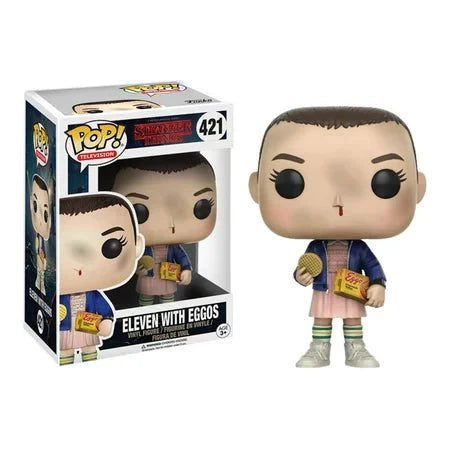 Eleven with Eggos - Stranger Things