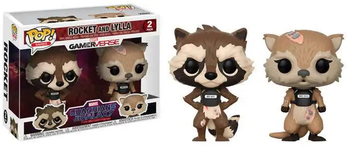 Rocket & Lylla - Marvel Guardians of the Galaxy Gamer Verse 2 Pack