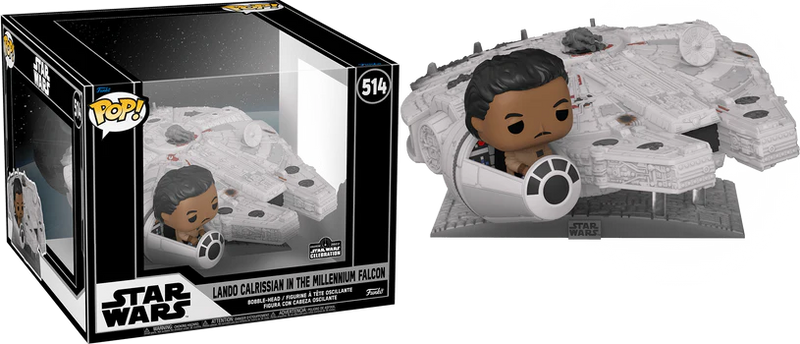 Lando Calrissian in the Millenium Falcon - Star Wars