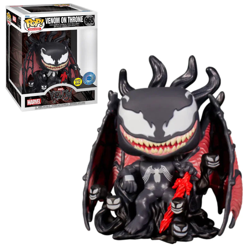 Venom On Throne - Marvel Venom