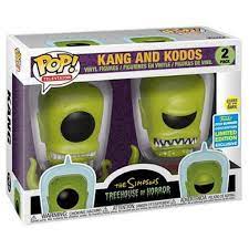 Kang And Kodos - The Simpsons Treehouse of Horror 2 Pack (Glows In The Dark) (2019 Summer Convention)