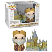 Albus Dumbledore With Hogwarts - Wizarding World Harry Potter