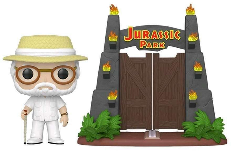 John Hammond with Gate - Jurassic Park