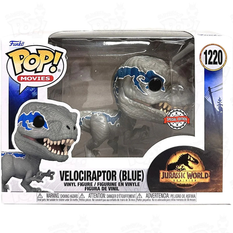 Vélociraptor (Bleu) - Jurassic World Dominion