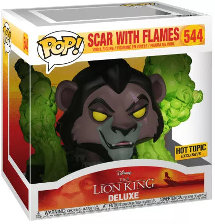 Scar With Flames - The Lion King