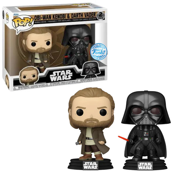 Obi-Wan Kenobi & Darth Vader - Star Wars 2 Pack (Funko Special Edition)