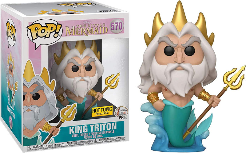 King Triton (6 Inch) - Disney The Little Mermaid