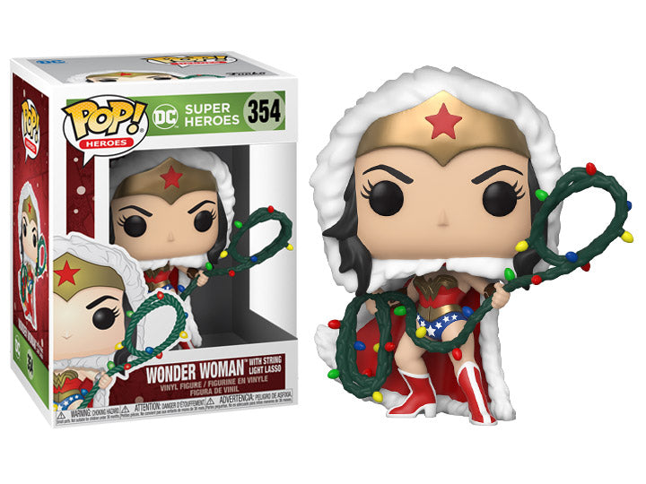 Wonder Woman with String Light Lasso - DC Super Heroes