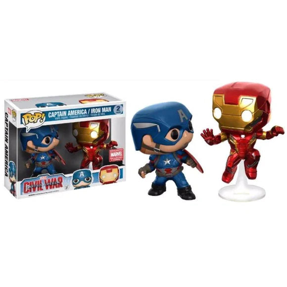 Captain America / Iron Man - Marvel 2 Pack (Marvel Collector Corps Exclusive)