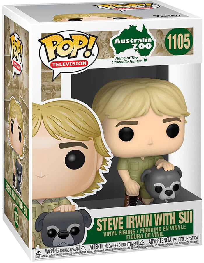 Steve Irwin with Sui - Australia Zoo