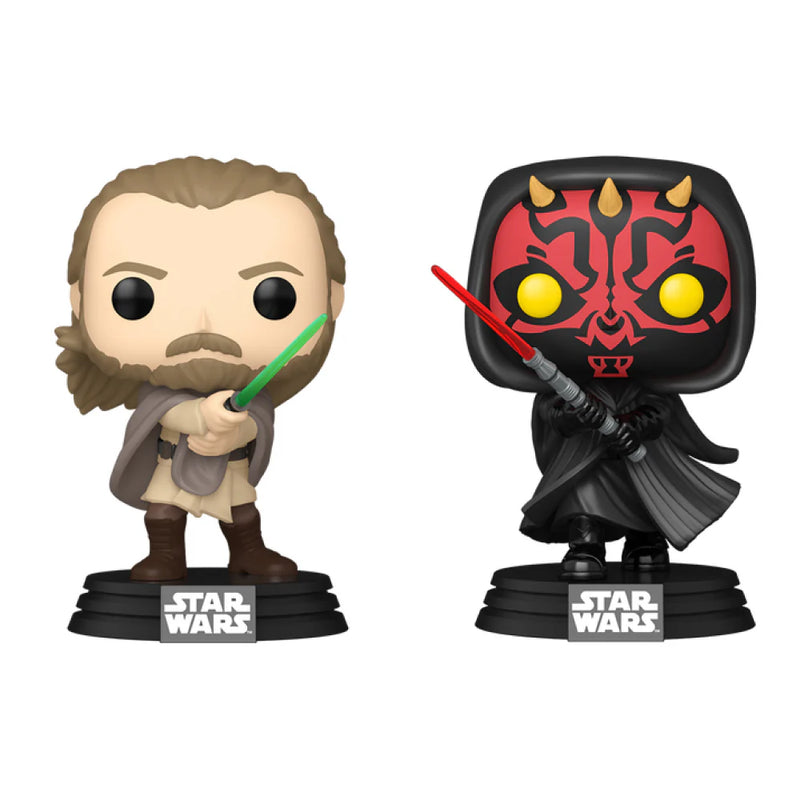 Qui-Gon Jinn VS Darth Maul - Star Wars 2 Pack (Funko Special Edition)