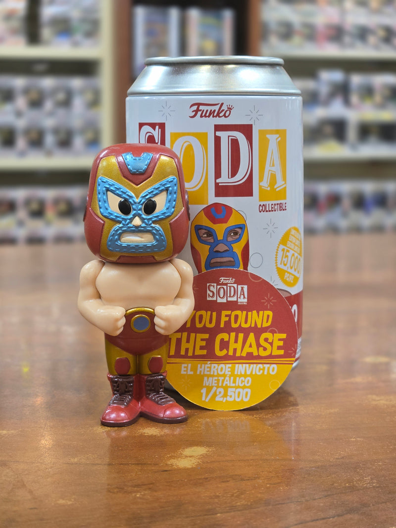 El Héroe Invicto (Soda) 15,000 Pc/Pz - Marvel Lucha Libre