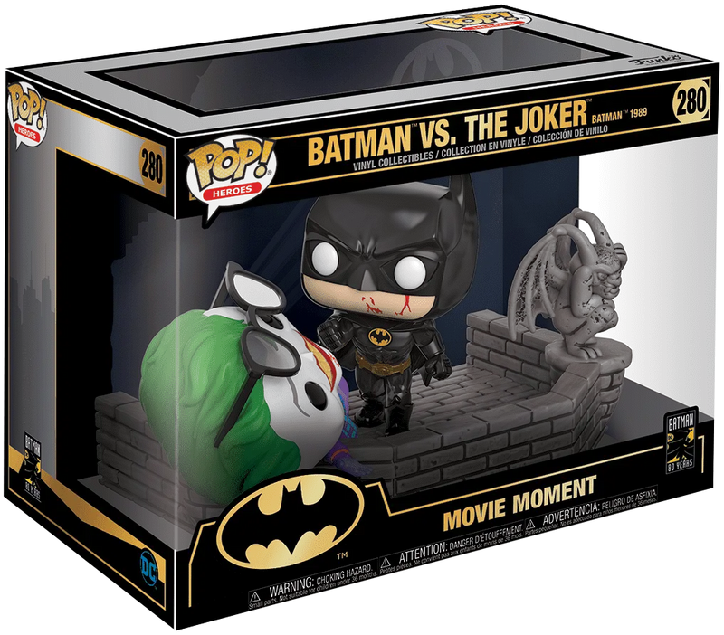 Batman vs. The Joker (Batman 1989) - DC Batman