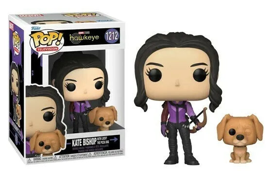 Kate Bishop with Lucky the Pizza Dog - Marvel Hawkeye