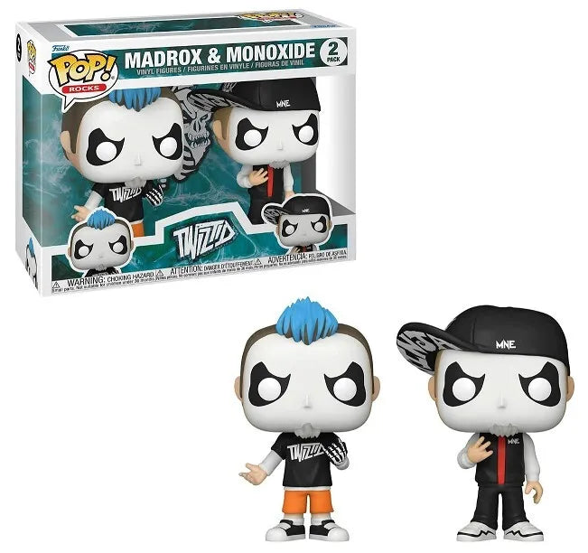 Madrox &amp; Monoxyde - Pop! Rocks Twiztid Lot de 2