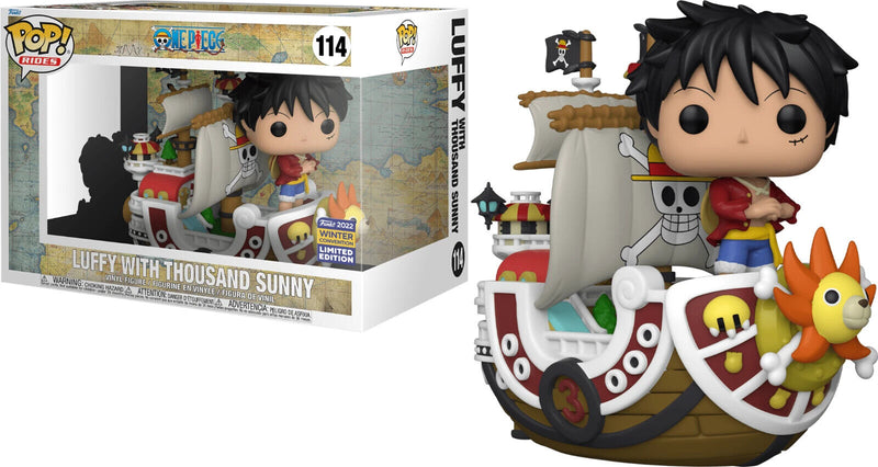 Luffy With Thousand Sunny - One Piece