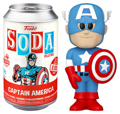 Captain America (Soda) - Marvel - 8000 Pcs