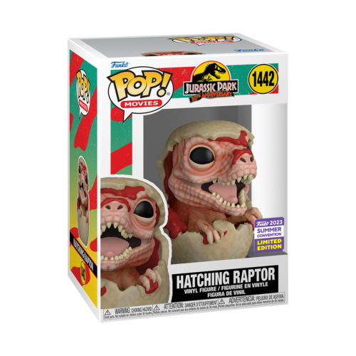 Hatching Raptor - Jurassic Park 30Th Anniversary