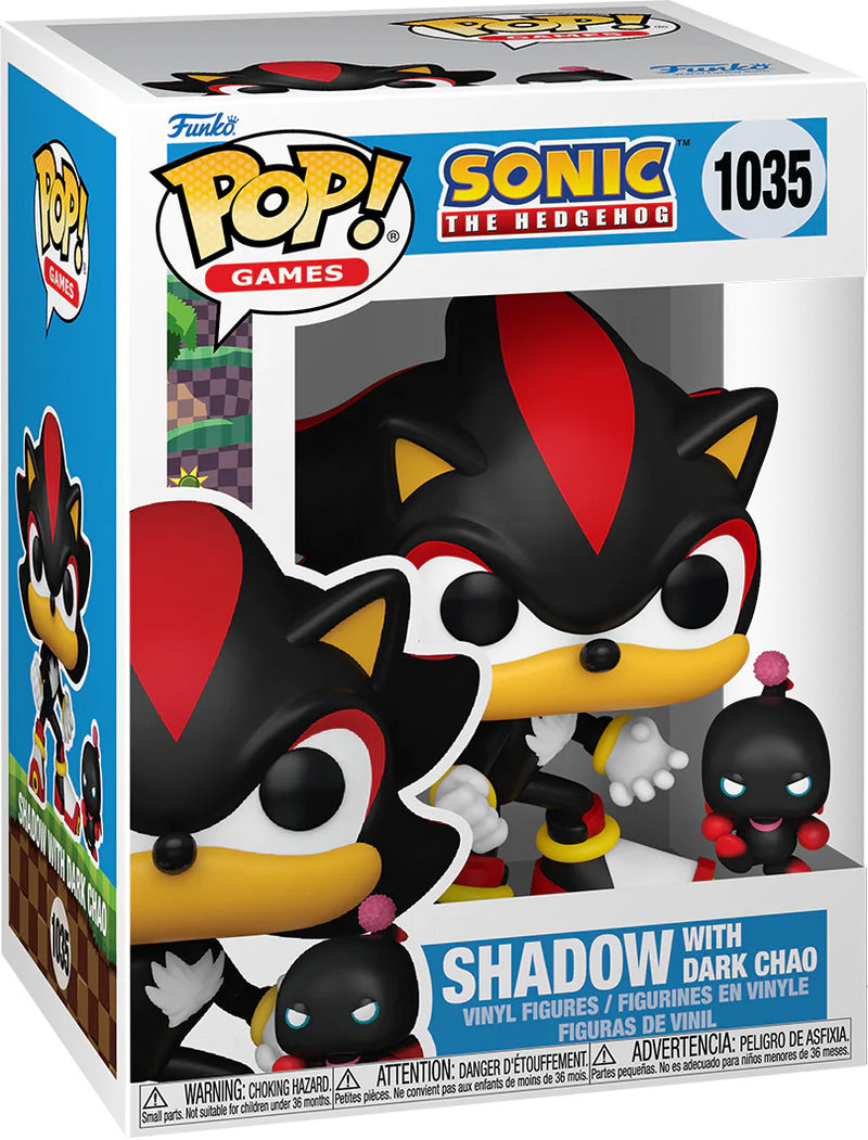 Shadow with Dark Chao - Sonic the Hedgehog