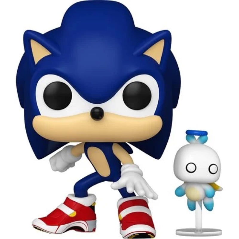 Sonic With Hero Chao - Sonic the Hedgehog